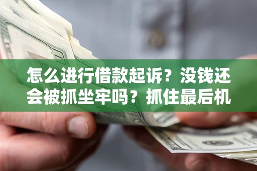 济南怎么进行借款起诉？没钱还会被抓坐牢吗？抓住最后机会！