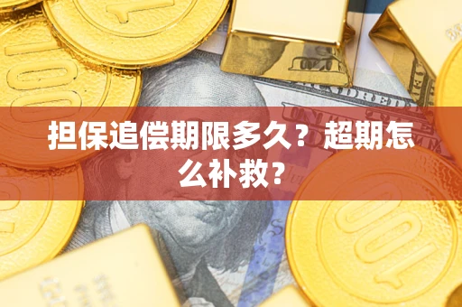 济南担保追偿期限多久？超期怎么补救？