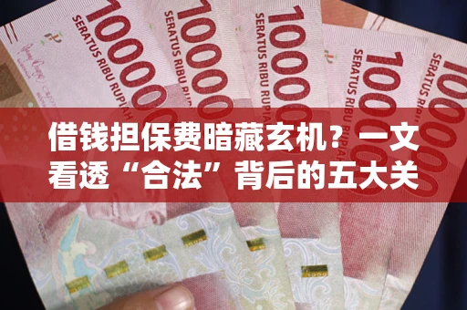 济南借钱担保费暗藏玄机？一文看透“合法”背后的五大关键陷阱
