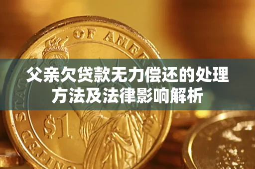 济南父亲欠贷款无力偿还的处理方法及法律影响解析