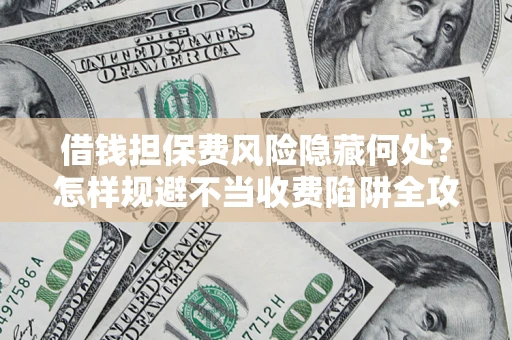 济南借钱担保费风险隐藏何处？怎样规避不当收费陷阱全攻略！